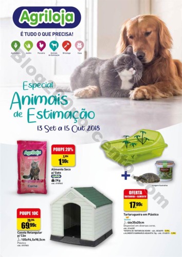 Antevisão Folheto AGRILOJA Pets promoções de 13