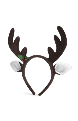 Kimball-7532404-XMAS REINDEER HAIRBAND BROWN, ROI Kimball-7532404-XMAS REINDEER HAIRBAND BROWN, ROI