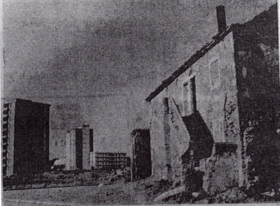 O velho solar da Quinta do Conde (à direita) e a 