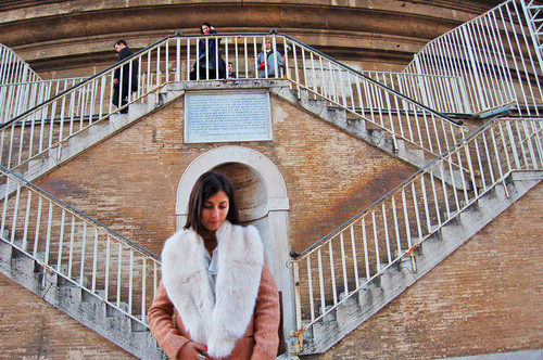 Saída da cúpula da Basílica
