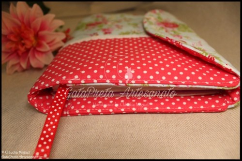 Capa de caderno A5 Vintage Roses3.JPG