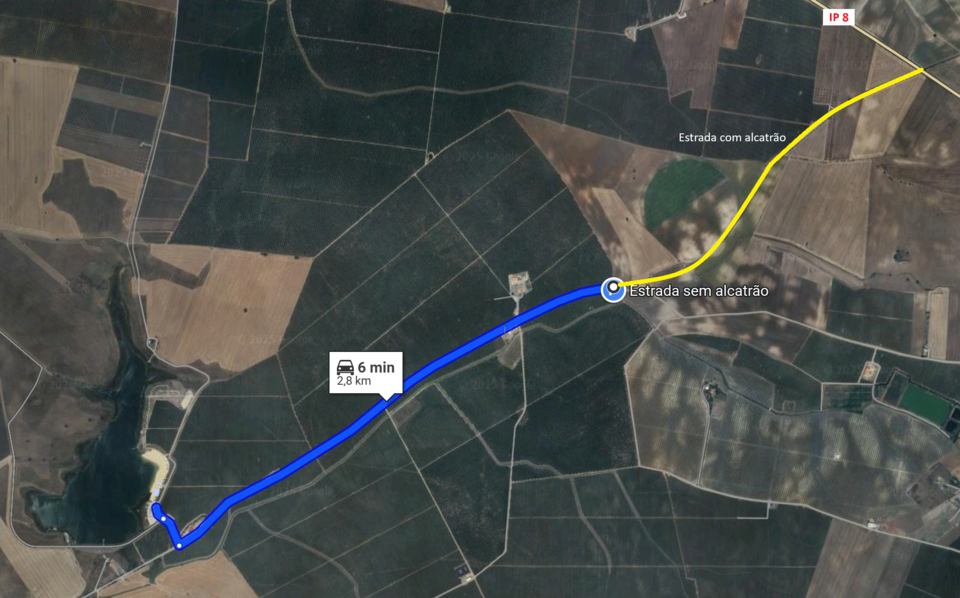 Estrada praia fluvial Cinco Reis - Beja 2.png