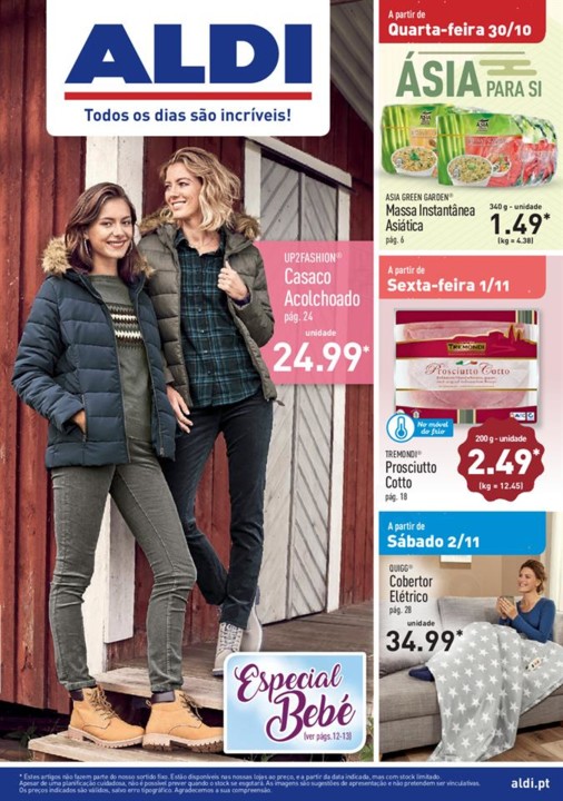 Antevisão Folheto ALDI Promoções a partir de 30
