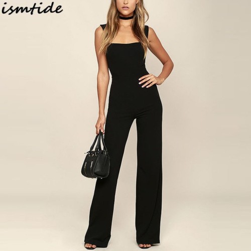 Preto-Di-rio-Moda-Ampla-Perna-Jumpsuit-2018-Mulher