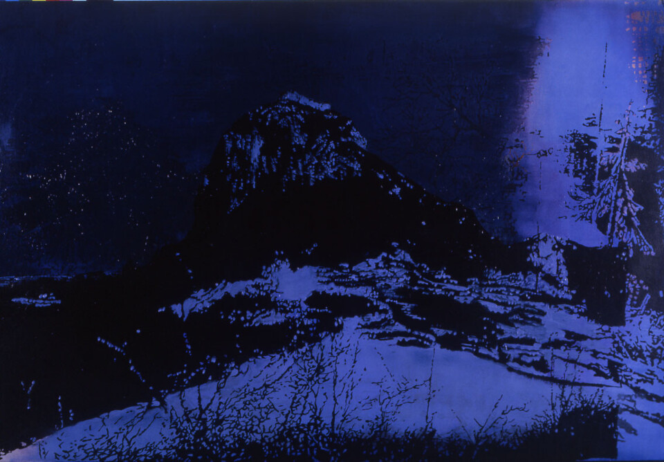 Rosa Carvalho, Montségur, 2004, óleo sobre tela,