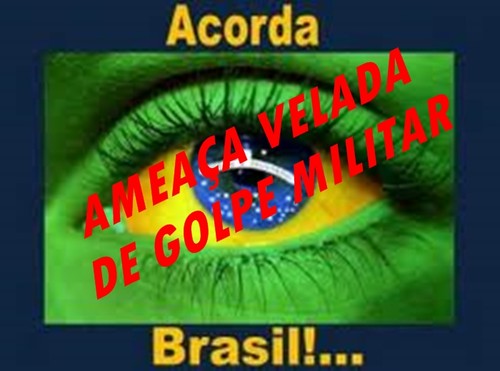 GOLE MILITAR/AMEAÇA VELADA