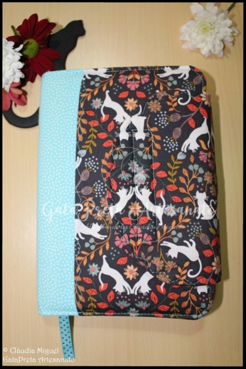 Capa de agenda A5 Cat Love1.JPG