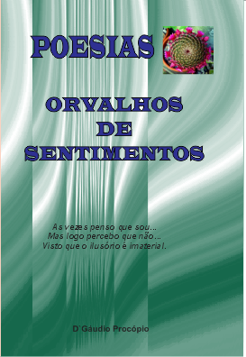 POESIA/LIVRO ORVALHO DE SENTIMENTOS/DGAUDIO