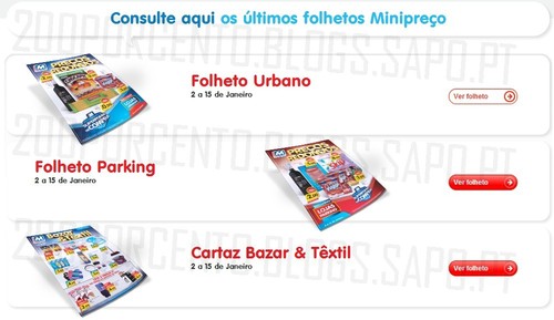 Antevisão Folhetos Mini Preço de 2 a 15 janeiro