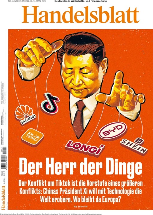 A capa do Handelsblatt.jpg