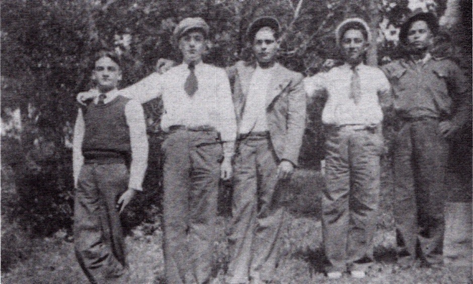 Joaquim Jota segundo da Esq. grupo Amigos Quinta d