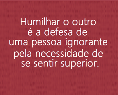 Humilhar