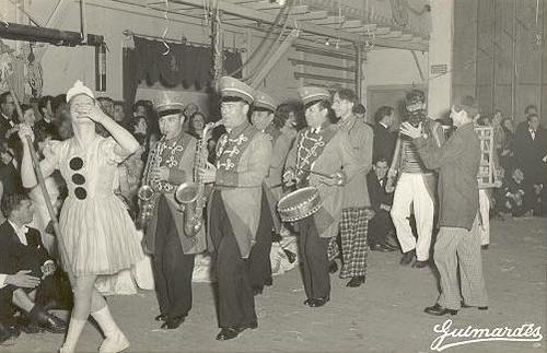 Nelson Camacho do carnaval de 1954 no Lisboa Ginásio Clube