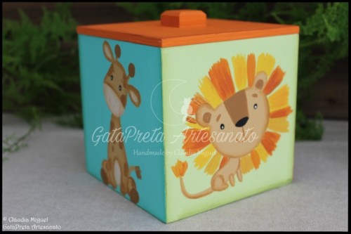 Cesta e caixa cúbica Amigos da Selva5.JPG