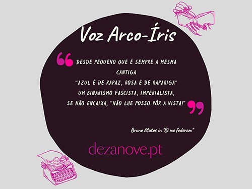 Voz Arco-íris poesia lgbti