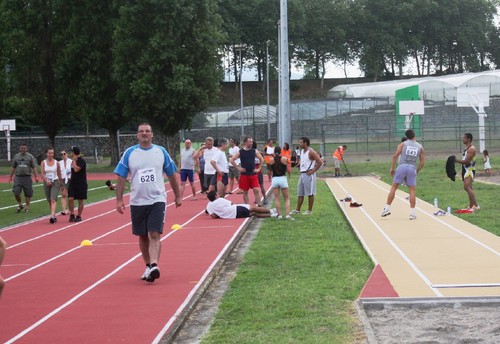 Aspeto geral do convívio em pista...