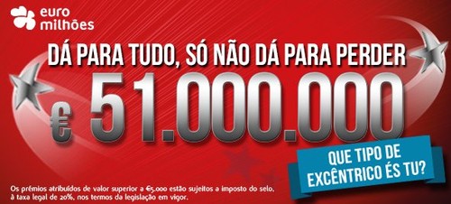 Passatempo Ganha até 1 Milhão de Euros | 200% |