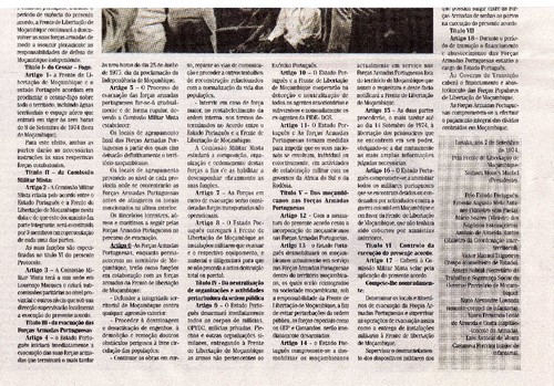 JC-Acordo de Cessar-Fogo DOMINGO Maputo 09 Set 201