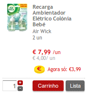 Air Wick 50% Super Preço