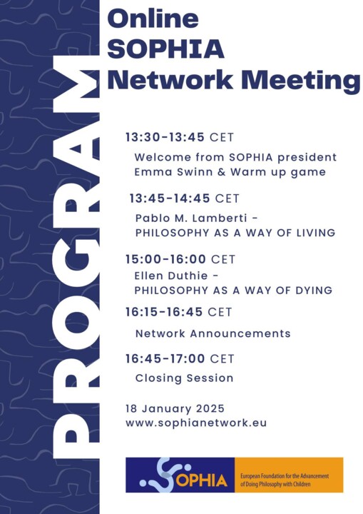 sophia network meeting online life death