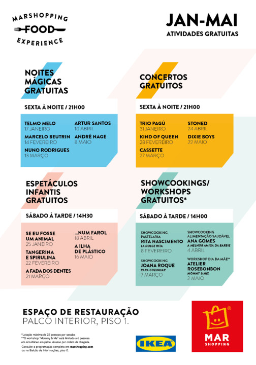 15281 MAR Shopping Food Experience 2020 Cartaz Ger