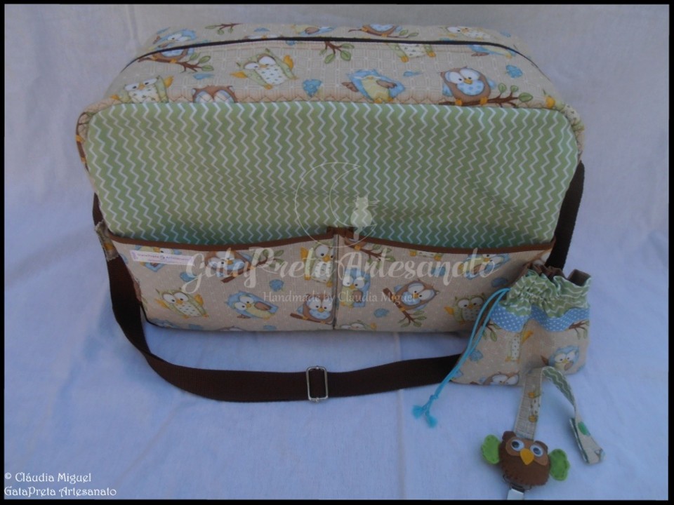 Conjunto bebé Mochinhos do BosqueII-mala maternid