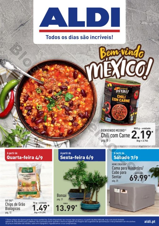 Antevisão Folheto ALDI Promoções a partir de 4 