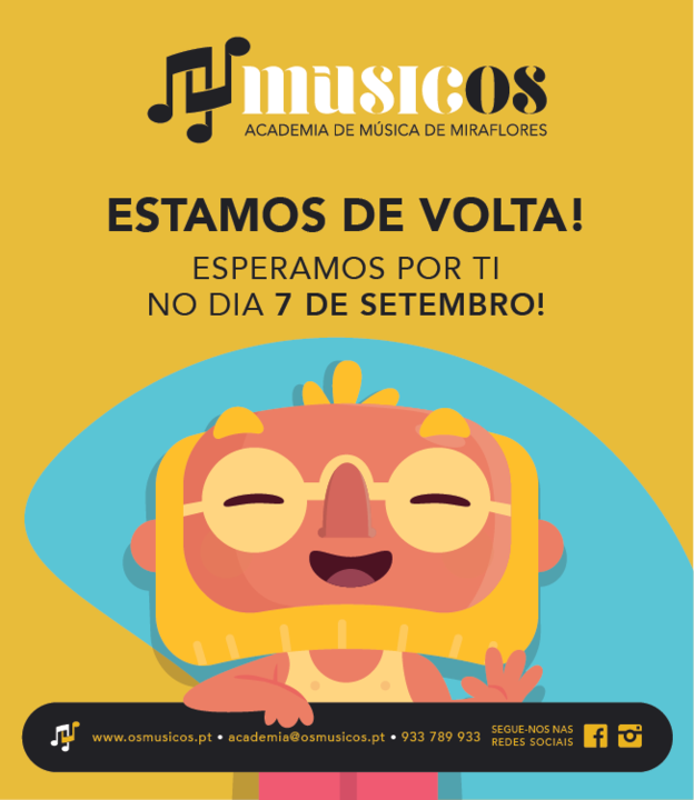 Estamos de volta! Estamos de volta!