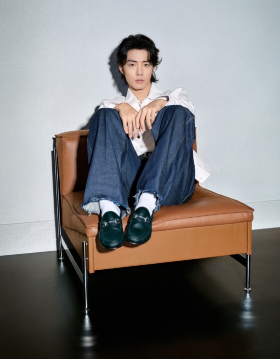 Xiao-Zhan-Gucci-Horsebit-1953-Loafer-Campaign-2023