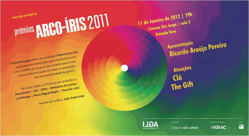 Prémios Arco-Íris 2011 - São Jorge, 19h