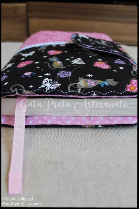 Capa de livros Cats&amp;Pink Hearts3.JPG