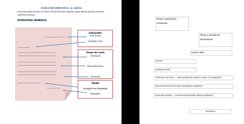 Ficha - Carta Formal