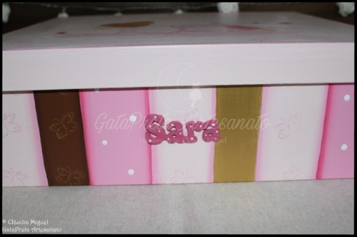 Caixa grande batizado e lembranças Bailarinda adm