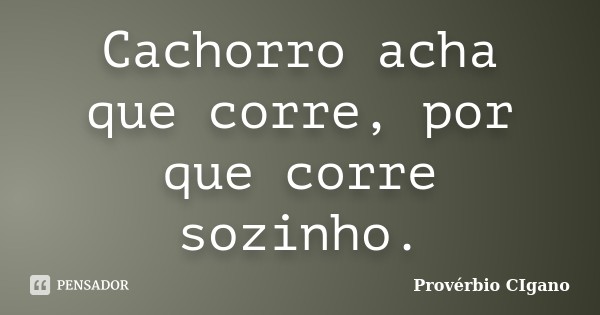 proverbio_cigano_cachorro_acha_que_corre_por_que_c
