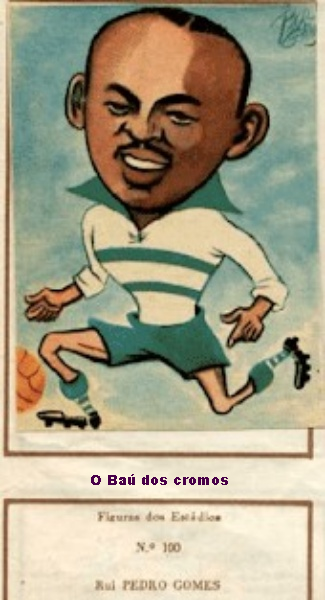 100-pedro gomes-cuf-oleção Figuras dos Estádios