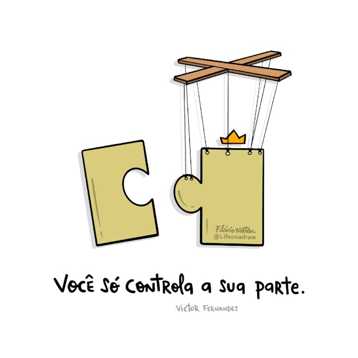 Somos escolhas e decisões, vivendo em meio a cent