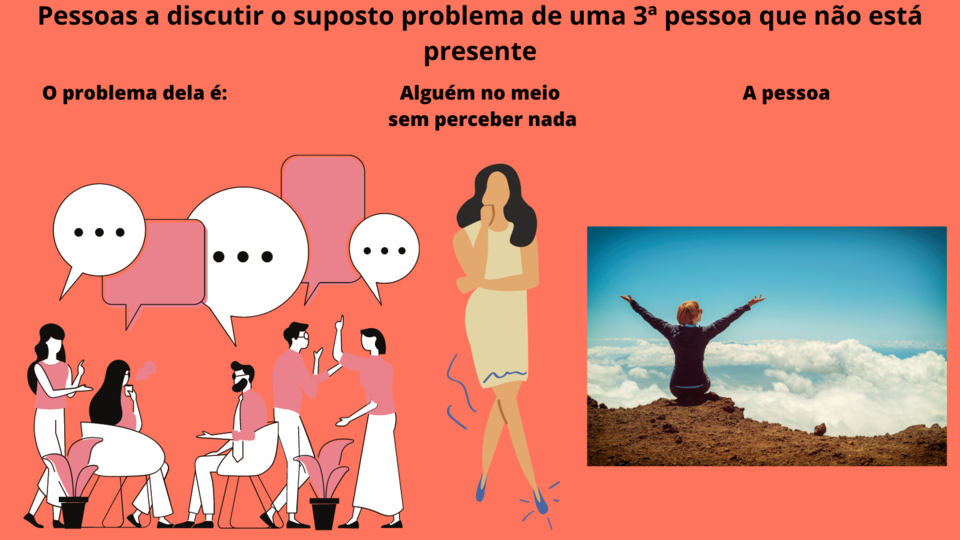 A vaca adulta diz para a gatinha ainda criança (1