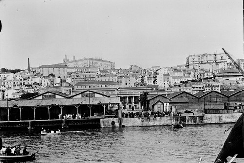 Cais Gare Maritima, 1939, por Eduardo Portugal