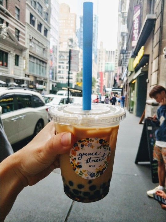 Bubble tea em Koreatown