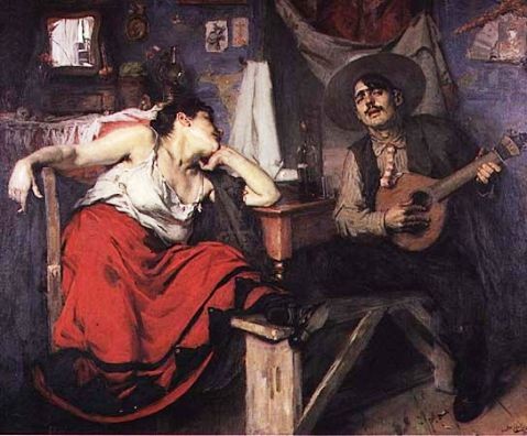 Fado - Um quadro de José Malhoa...