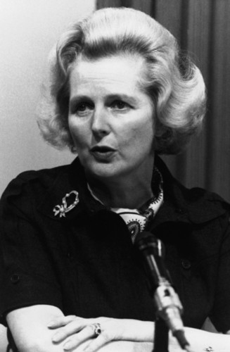 Margaret Thatcher: as ideias contam.