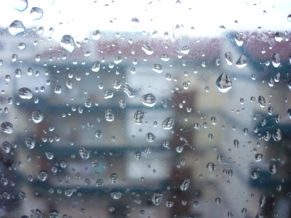 Dia de chuva em pleno verão