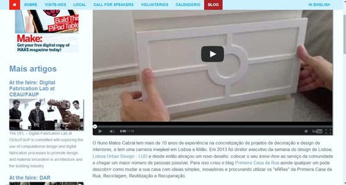 Primeira Casa da Rua - Lisbon Makers Faire