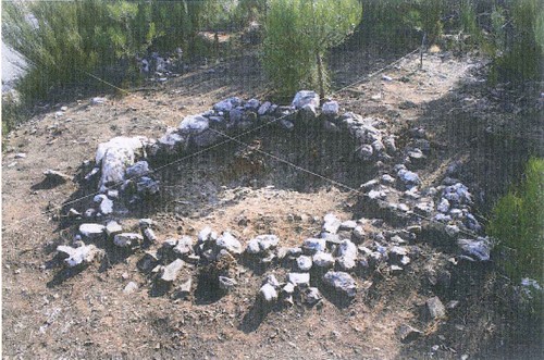 Fig.12 Aspeto da Mamoa V de Vilares, após escava Fig.12 Aspeto da Mamoa V de Vilares, após escava