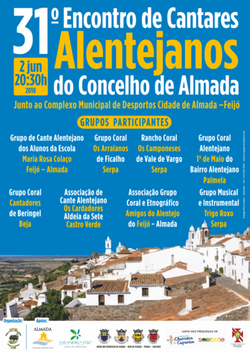 31º Encontro Cantares Alentejanos. Cartaz Organização Evento.png
