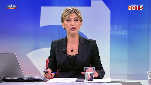 Clara de Sousa nas Legislativas 2015 Clara de Sousa nas Legislativas 2015