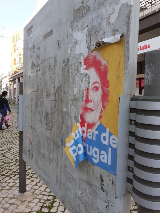 Cartaz eleitoral i Foto original. 2021. 02. pg