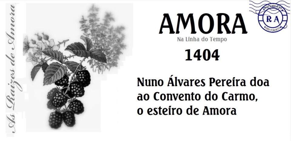 1404 - Nuno Álvares Pereira doa ao Convento do Ca