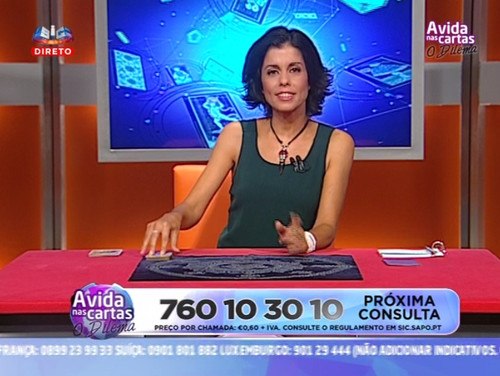 Carla Duarte conduz emissões