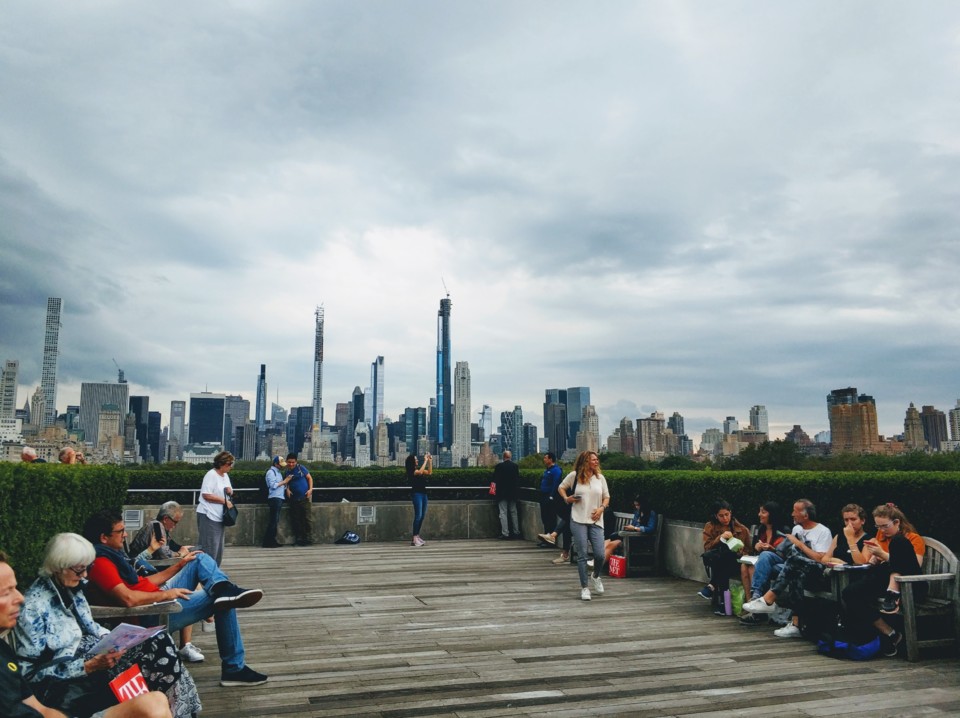 Skyline de Manhattan vista do MET Skyline de Manhattan vista do MET